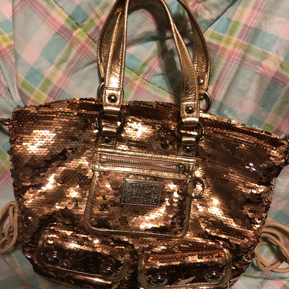 Sequin coach